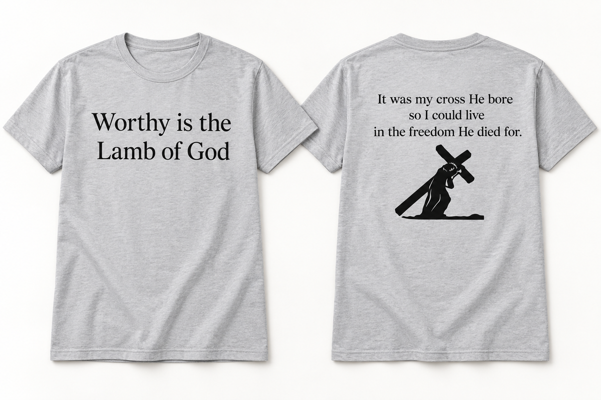 Worthy Is the Lamb of God Christian T-Shirt