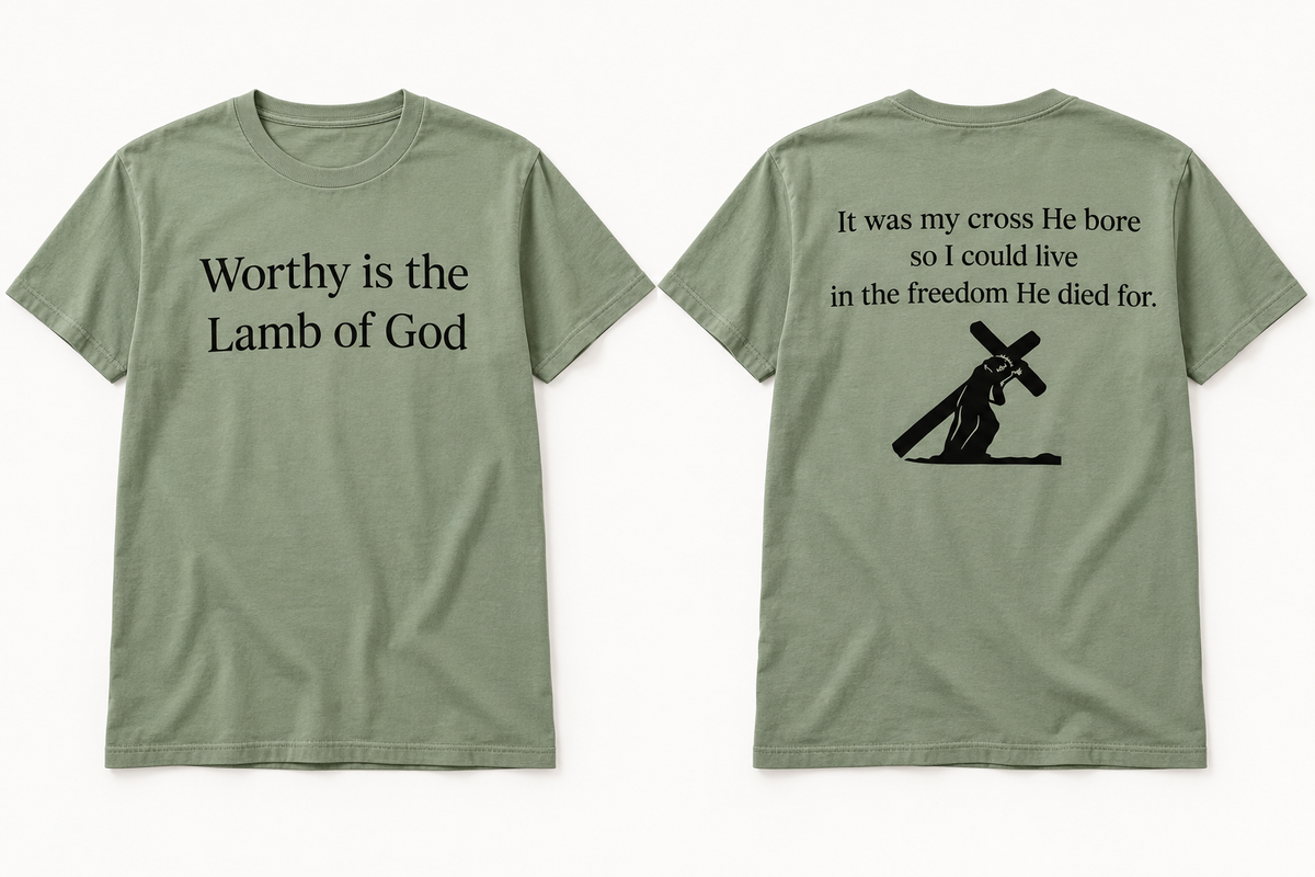 Worthy Is the Lamb of God Christian T-Shirt