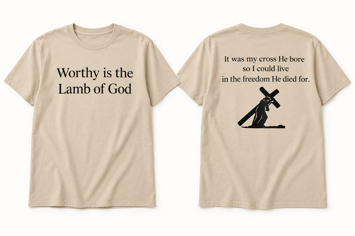 Worthy Is the Lamb of God Christian T-Shirt
