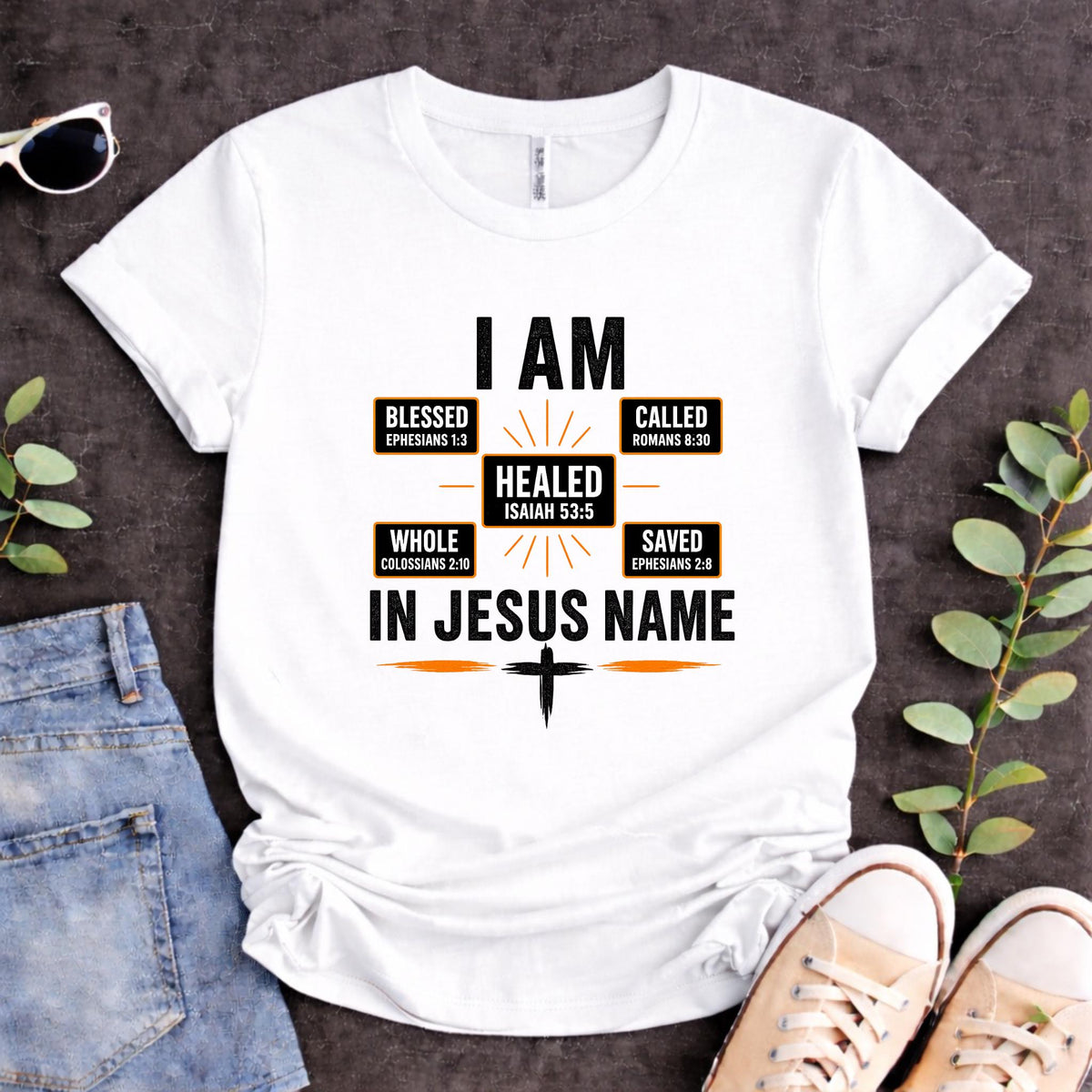 Healing & Identity in Christ Tee
