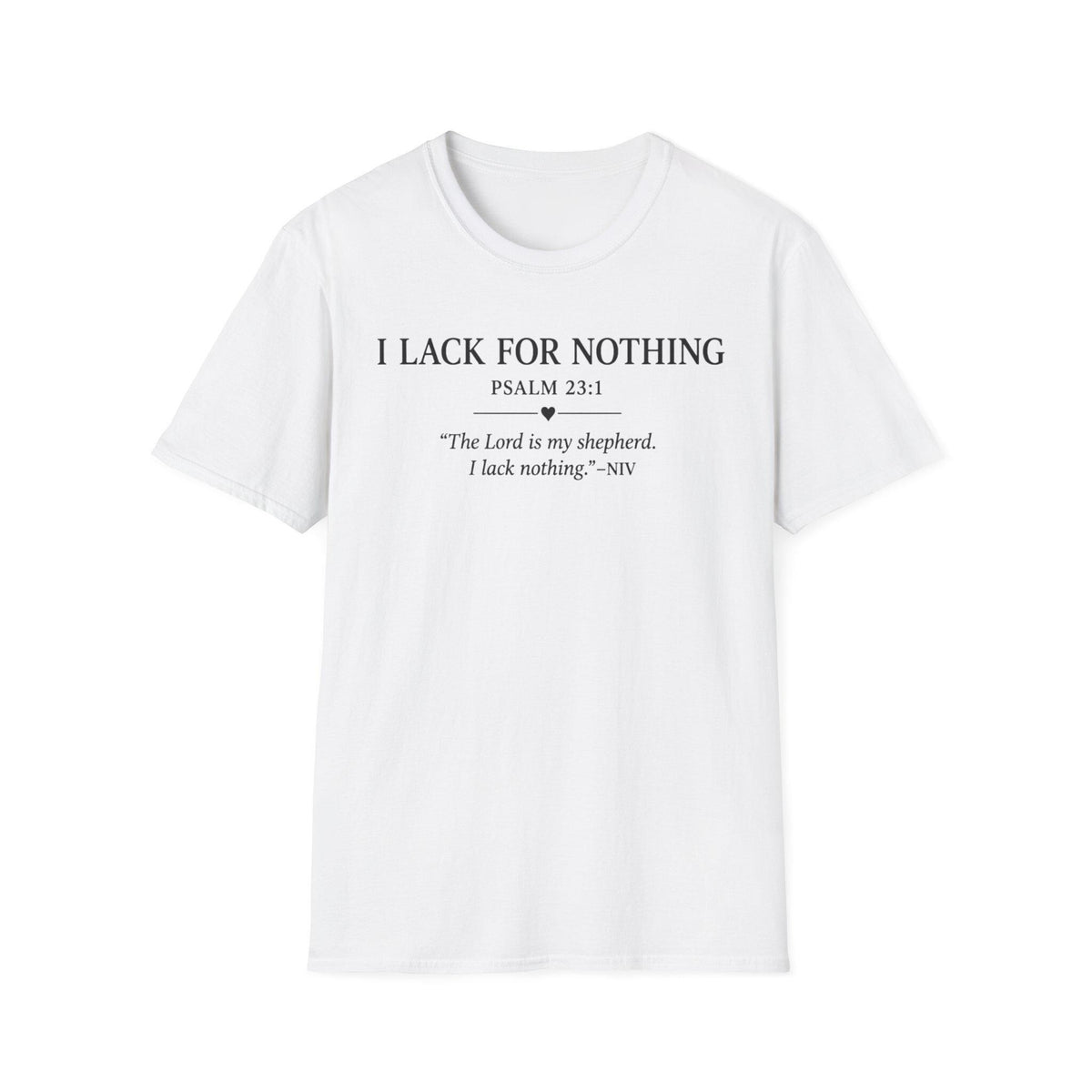 Psalm 23:1 T-Shirt