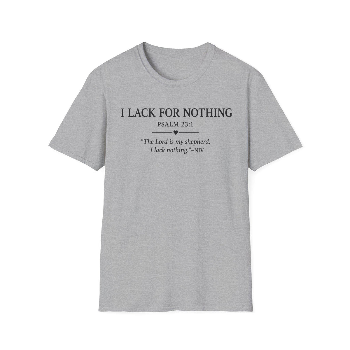 Psalm 23:1 T-Shirt