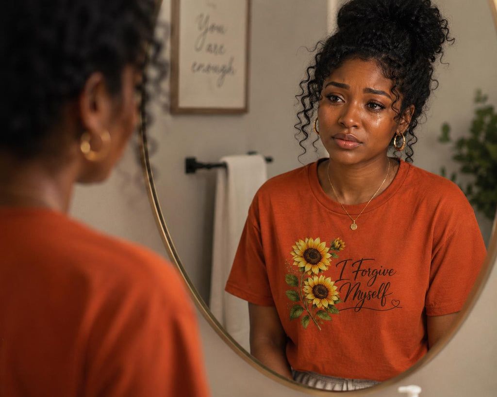 I Forgive Myself Sunflower T-Shirt
