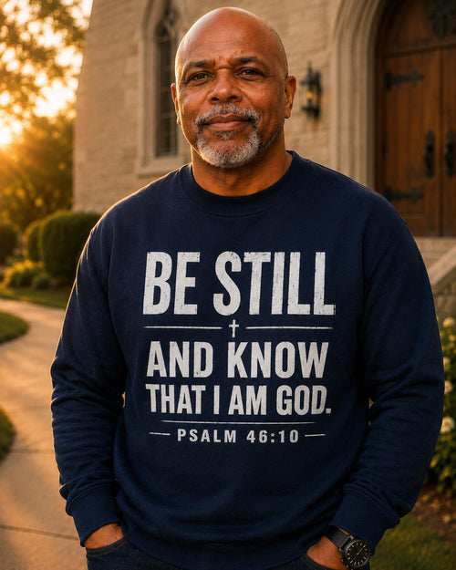 Be Still and Know Psalm 46:10 Sweatshirt